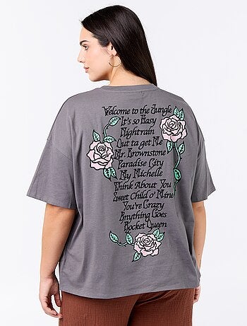 T-shirt 'Guns'n'Roses' a maniche corte