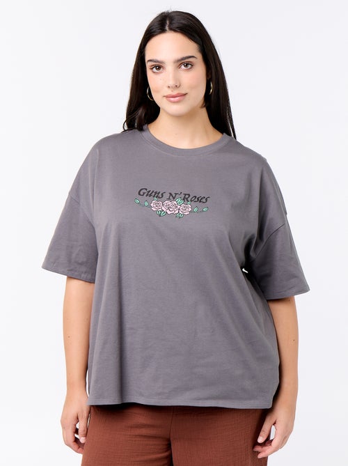 T-shirt 'Guns'n'Roses' a maniche corte - Kiabi