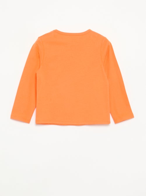 T-shirt "Halloween" a maniche lunghe - Kiabi