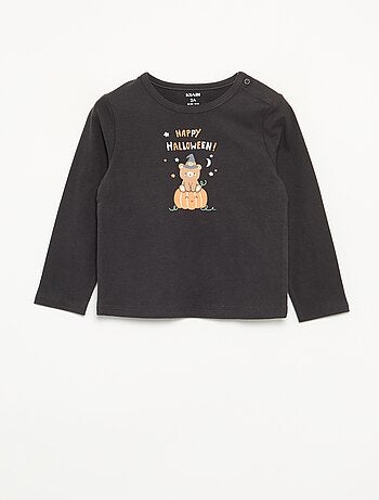 T-shirt "Halloween" a maniche lunghe