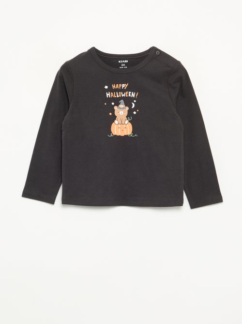 T-shirt "Halloween" a maniche lunghe - Kiabi