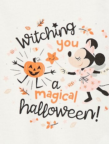 T-shirt Halloween 'Stitch e Angel' 'Disney'