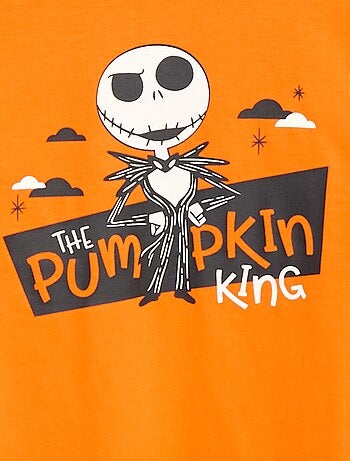 T-shirt Halloween 'Signor Jack' in cotone
