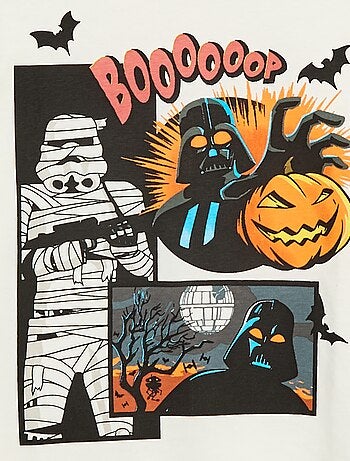 T-shirt Halloween 'Star Wars' in jersey di cotone