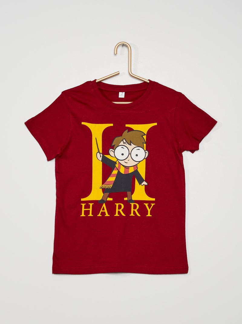 T-shirt 'Harry Potter' bordeaux - Kiabi