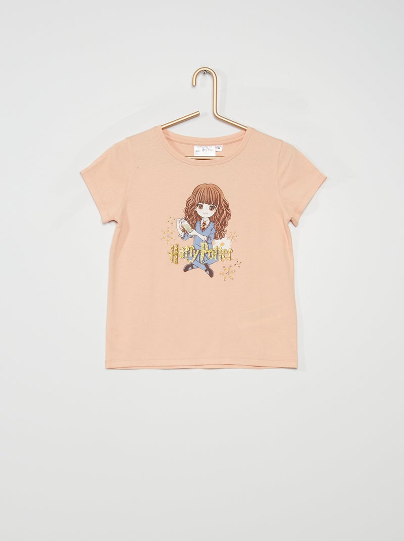 T-shirt 'Harry Potter' 'Hermione' ROSA - Kiabi