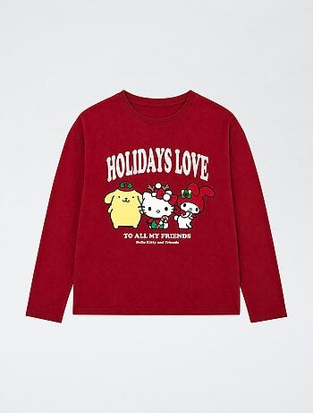 T-shirt 'Hello Kitty' a maniche corte