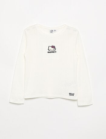 T-shirt "Hello Kitty" a maniche lunghe