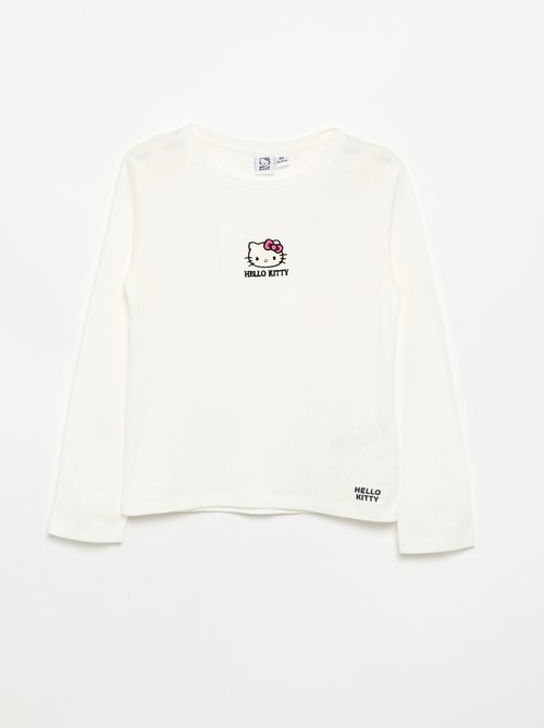 T-shirt "Hello Kitty" a maniche lunghe - Kiabi T-shirt "Hello Kitty" a maniche lunghe - Kiabi