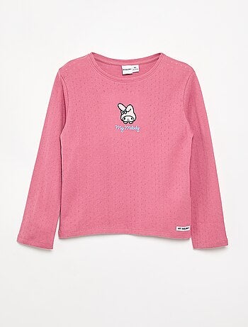 T-shirt "Hello Kitty" a maniche lunghe
