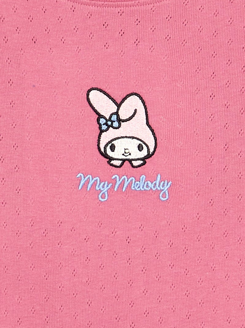 T-shirt "Hello Kitty" a maniche lunghe Rosa - Kiabi