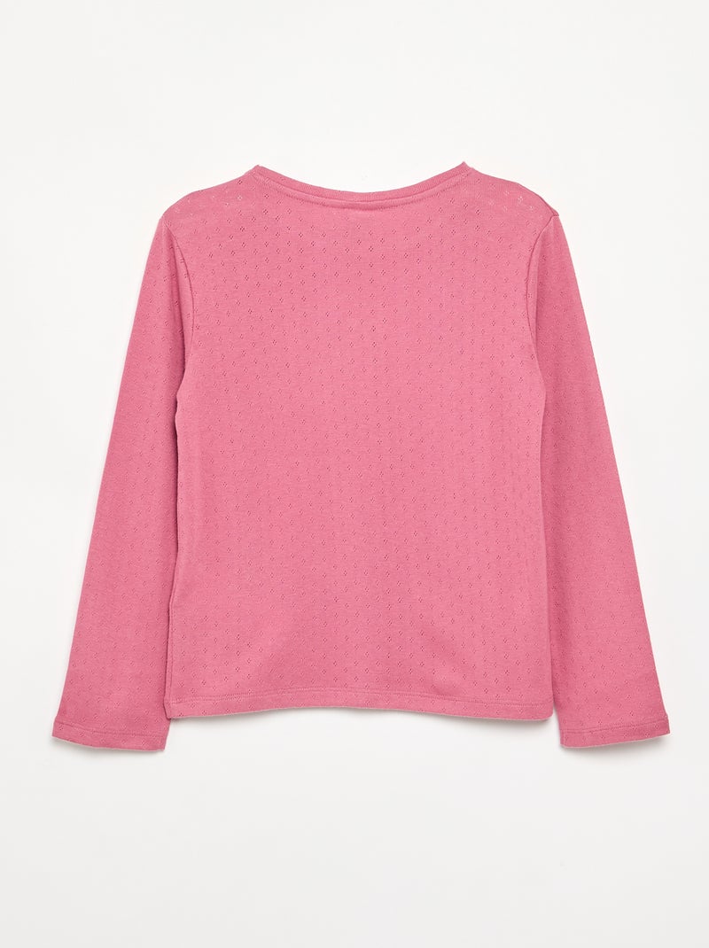 T-shirt "Hello Kitty" a maniche lunghe Rosa - Kiabi