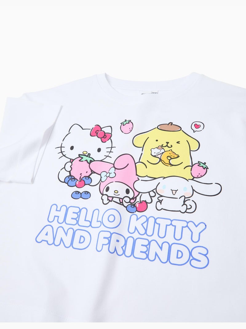 T-shirt Hello Kitty and Friends, MO Fashion Bianco - Kiabi