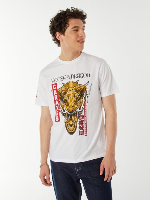 T-shirt 'House of the Dragon' a maniche corte - Kiabi