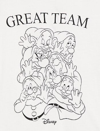 T-shirt I 7 nani di Disney