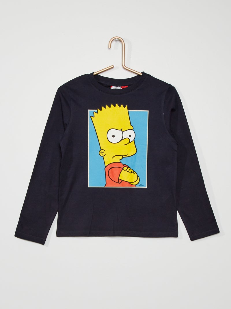 T-shirt 'I Simpson' blu - Kiabi