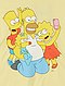     T-shirt 'I Simpson' vista 2
