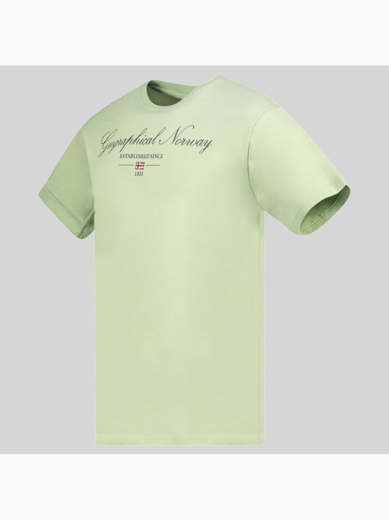 T-shirt illumine – geographical norway Verde pistacchio - Kiabi