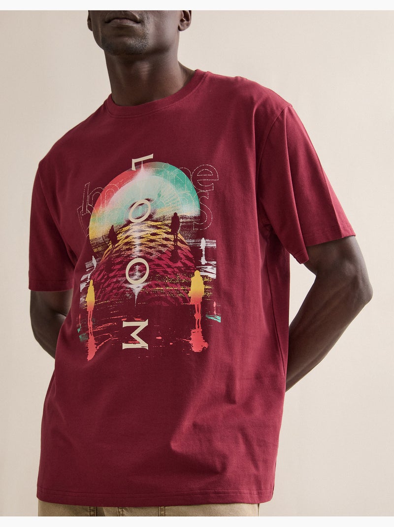 T-shirt Imagine Dragons, MO Fashion Rosso - Kiabi