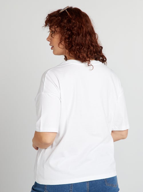 T-shirt in cotone a maniche corte - Kiabi