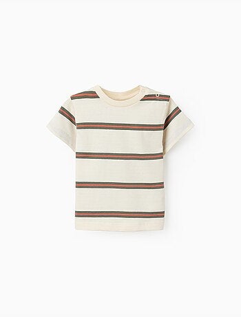 T-shirt in cotone a righe