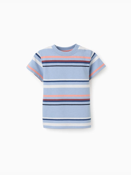 T-shirt in cotone a righe - Kiabi