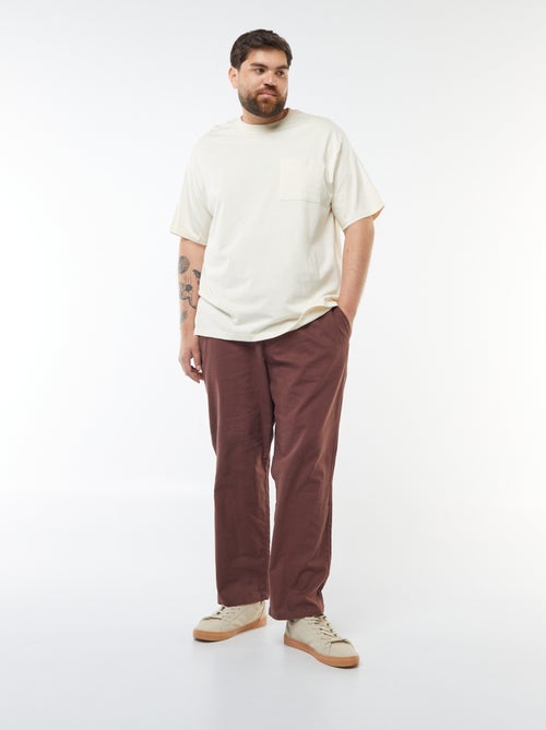 T-shirt in cotone comfort fit - Kiabi