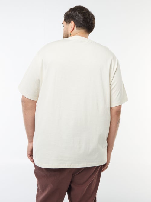 T-shirt in cotone comfort fit - Kiabi