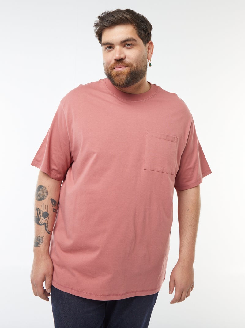 T-shirt in cotone comfort fit ROSA - Kiabi