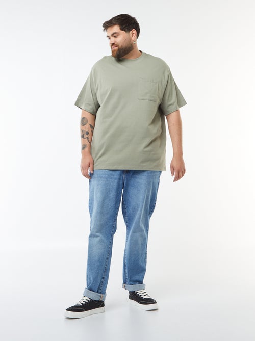 T-shirt in cotone comfort fit - Kiabi