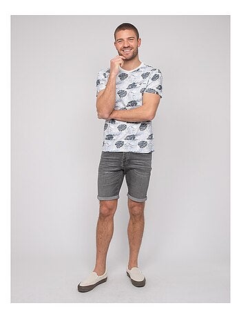 T-shirt in cotone con motivi NAROTIN