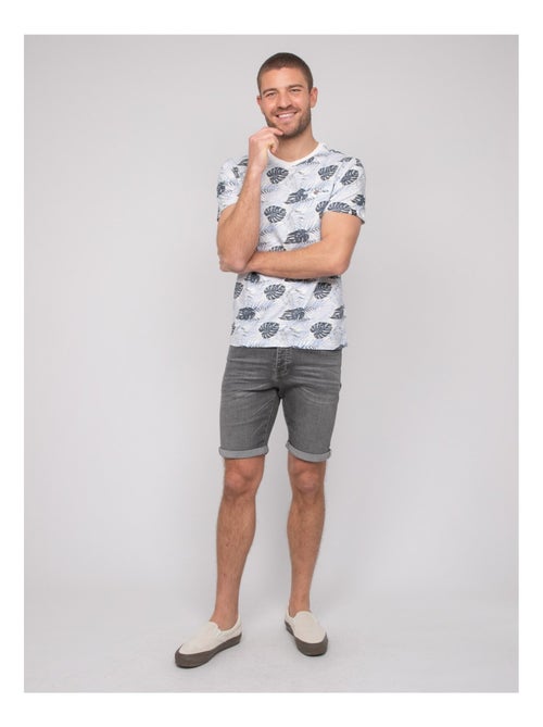 T-shirt in cotone con motivi NAROTIN - Kiabi