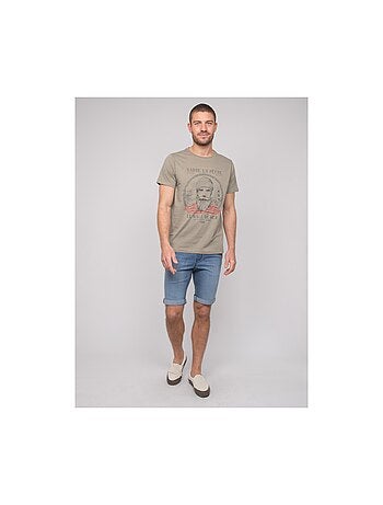 T-shirt in cotone con motivi NAVIROL