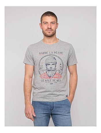 T-shirt in cotone con motivi NAVIROL