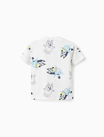 T-shirt in cotone con motivo Bluey