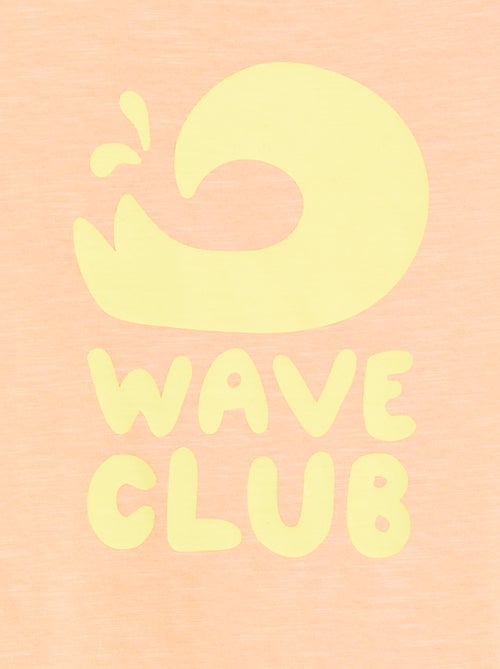 T-shirt in cotone con stampa - Kiabi