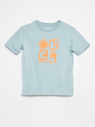 T-shirt in cotone con stampa