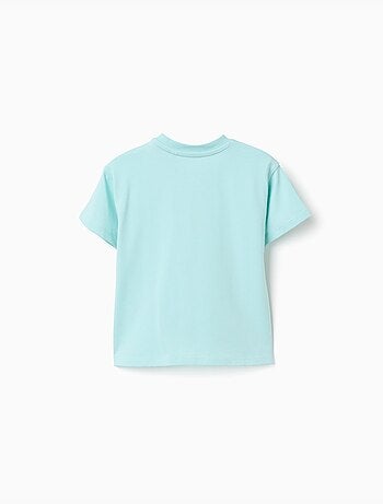 T-shirt in cotone con stampa Bluey e Bingo