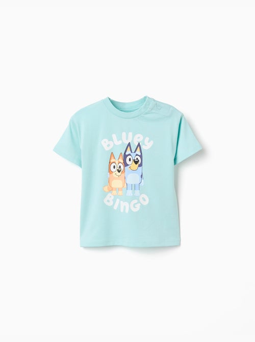 T-shirt in cotone con stampa Bluey e Bingo - Kiabi