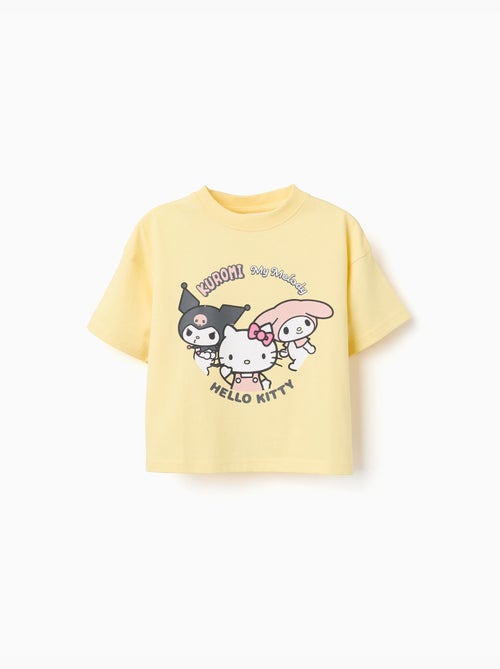 T-shirt in cotone con stampa Kuromi & Friends - Kiabi