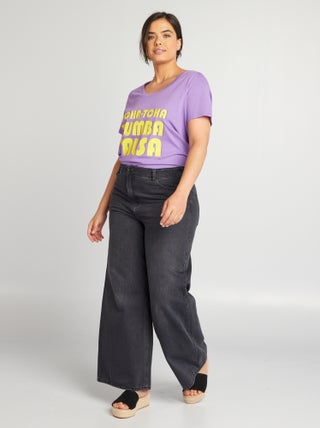 T-shirt in cotone con stampa