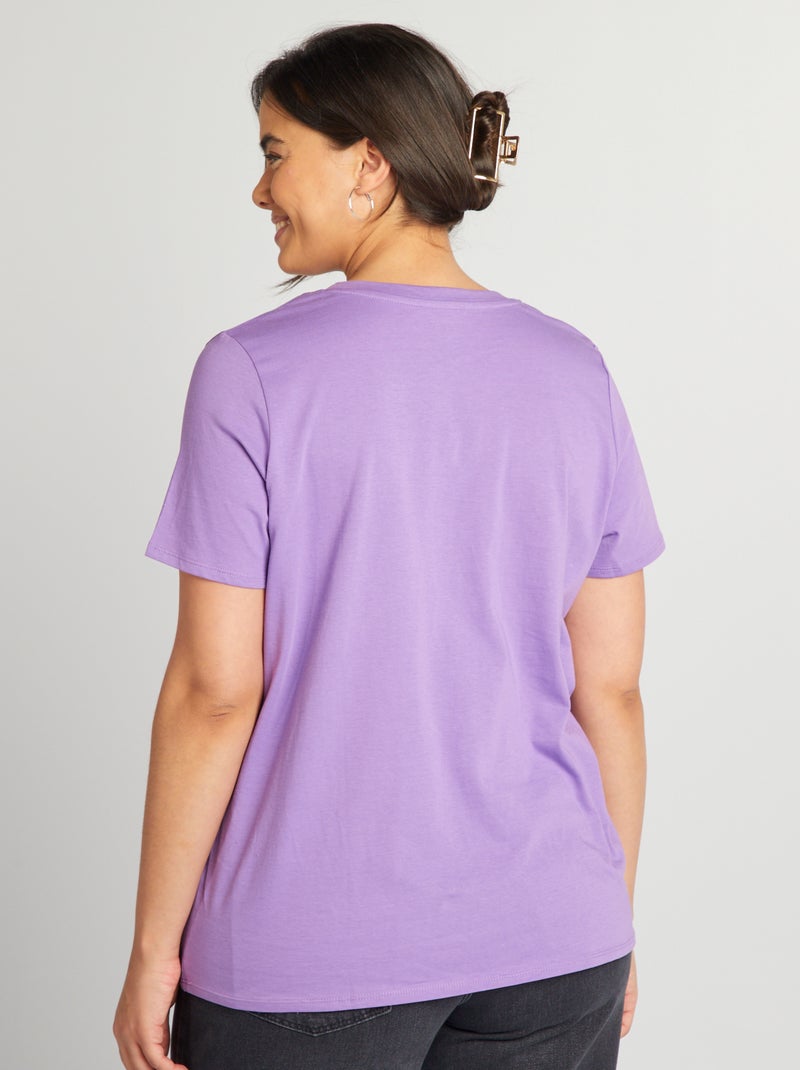 Converse Viola Cotton Blend Women's T Shirt