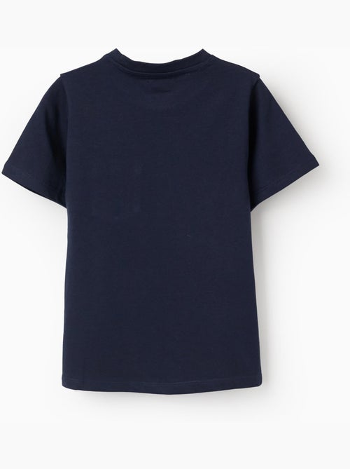 T-shirt in cotone con taschino stampato sul petto - Kiabi