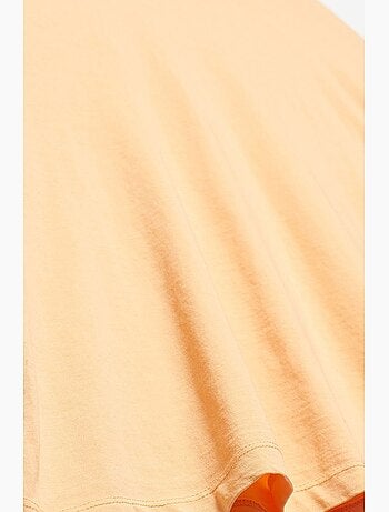 T-shirt in cotone da donna con girocollo dilvin