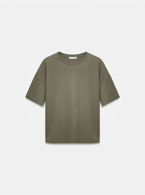 T-shirt in cotone da donna con girocollo dilvin - Kiabi T-shirt in cotone da donna con girocollo dilvin - Kiabi