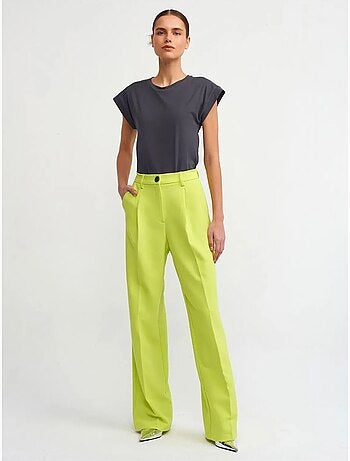 T-shirt in cotone da donna con girocollo dilvin