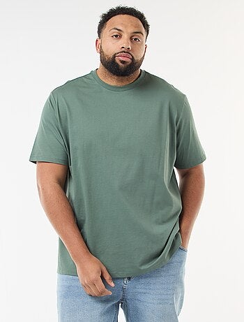 T-shirt in cotone dalla mano morbida