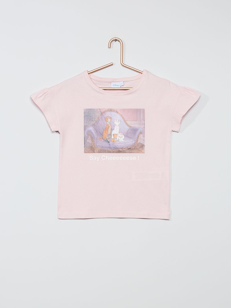 T-shirt in cotone 'Disney' ROSA - Kiabi