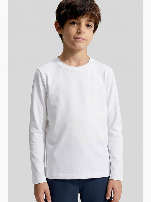 T-shirt in cotone ed elastan tommy - Kiabi T-shirt in cotone ed elastan tommy - Kiabi