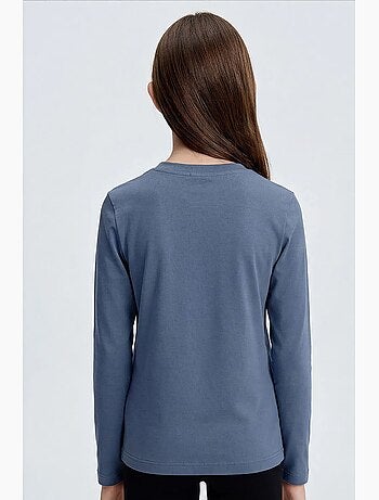 T-shirt in cotone ed elastan tommy
